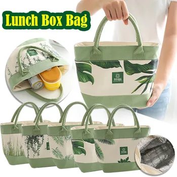 

Lunch Bag For Women Fresh Lunch Box Bag Bento Cooler Bags Thermal Breakfast Food Box Portable Insulated Picnic Travel Bento Bag