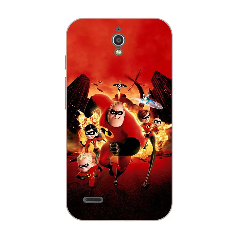 Мягкий чехол для huawei Ascend G610 G610s C8815 5,0 дюйма, задняя крышка, Силиконовый Модный текстурный мультяшный чехол для телефона, чехол с принтом - Цвет: Z10