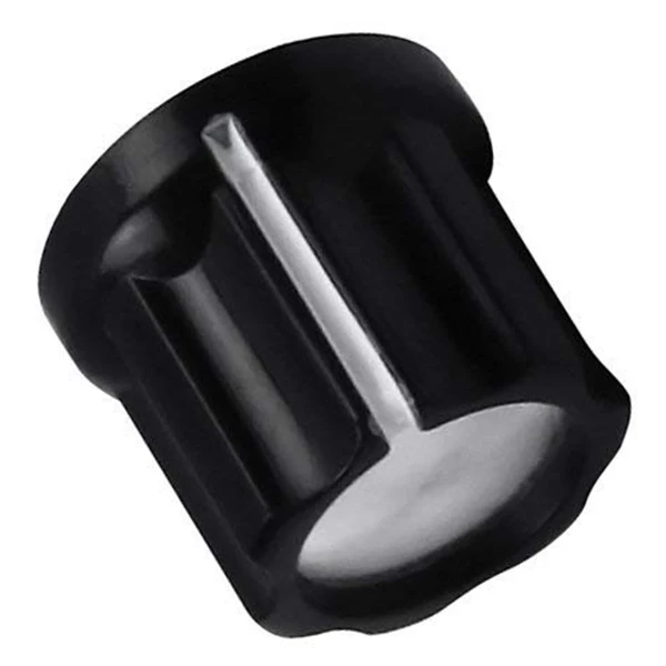 D образный вал гитарный басовый горшок ручки кнопки колпачки черный с