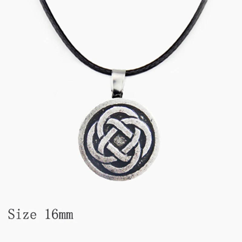 Маленький кулон для женщин круглые серебряные украшения селтиков | Украшения и