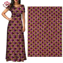 Анкара ткань Африканский настоящий воск принт Анкара бинта настоящий воск высокое качество 6 ярдов/партия африканская ткань для вечерние платья FP6247