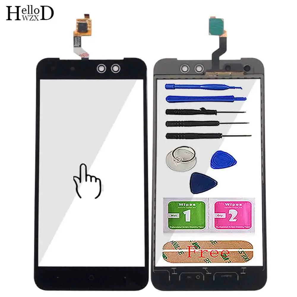 

Mobile Touch Screen For Itel S32 Touch Screen Digitizer Panel Front Glass Lens Sensor TouchScreen Tools 3M Glue