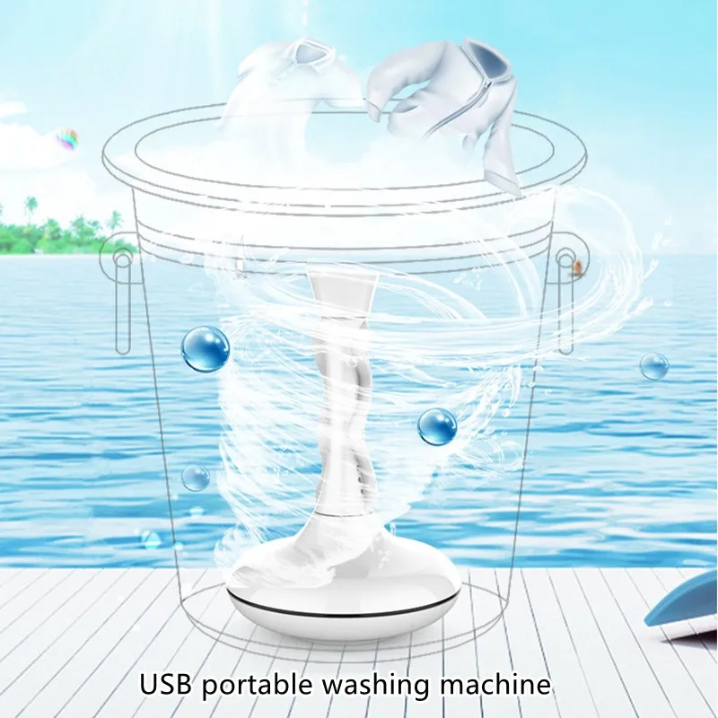 Portable Wäschmaschinn Mini Ultrasonic Cleaner Kleng Vortex Rod Cleaner Washer USB Power Plug Student Dormitory Rees Kaddoe_voghion.com