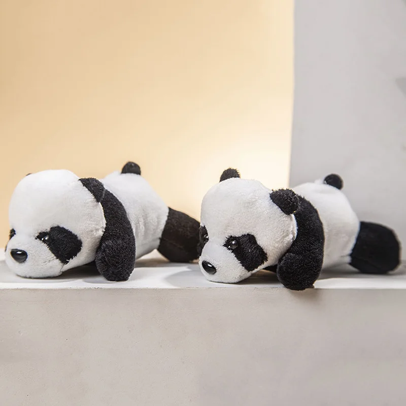 Милая брошь панда Медведь дикая Пряжка для шарфа булавки животные Броши мягкая