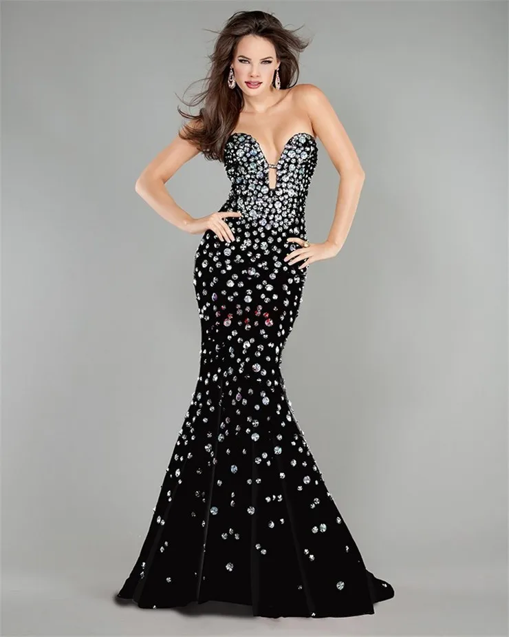 Длинное роскошное платье с кристаллами,, Сексуальное Милое Платье vestido de renda, вечерние платья на выпускной, платья для матери невесты