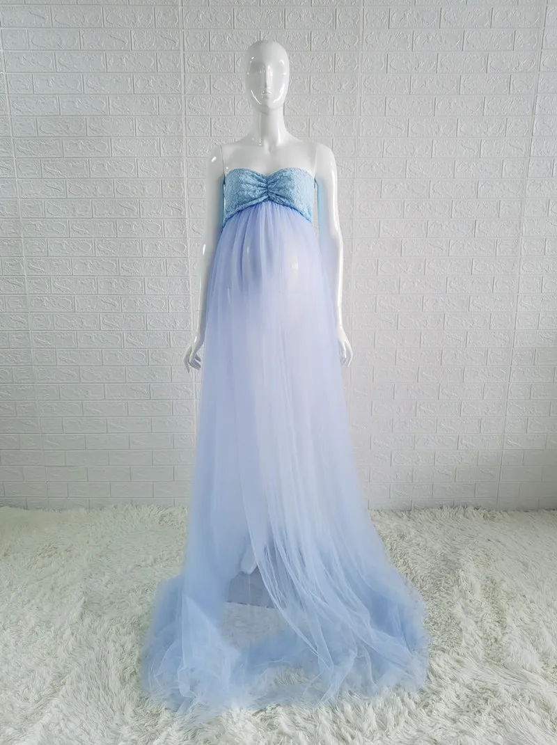 powder blue dress Mac Duggal 9257 Dress