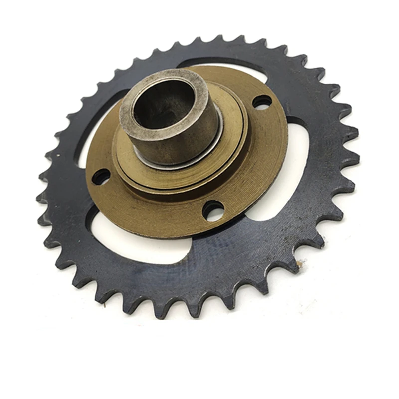 Model 420, crankset, gearless flywheel, flywheel connector, three-piece, three-wheel electric vehicle modified flywheel assembly