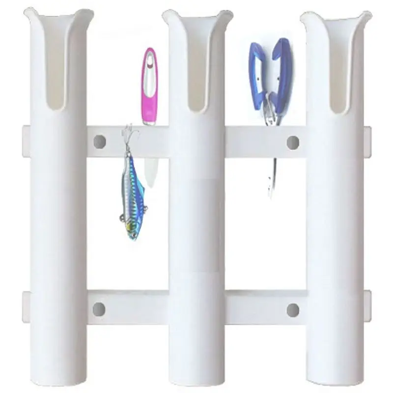 Новый кронштейн держателя удочки труба 3 стержня стойки удочка для лодки каяк