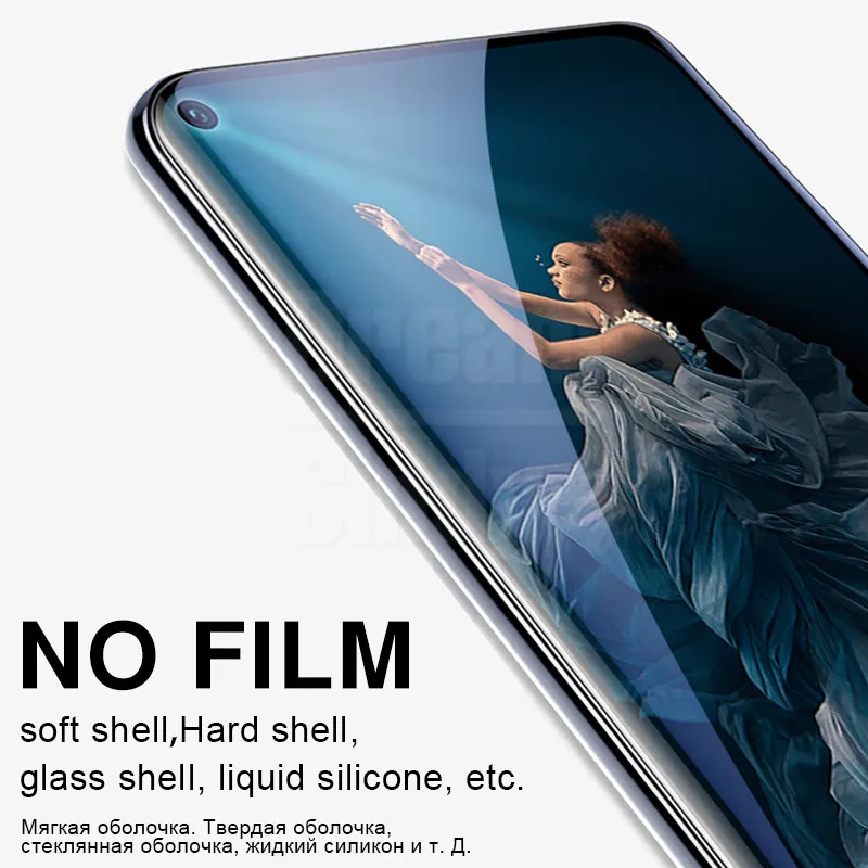 3-1 шт 100D Защитная Гидрогелевая пленка для huawei Honor 8x8 9 10 Lite 10i 20 Pro 7a 7c Pro защитная пленка Полное покрытие экрана