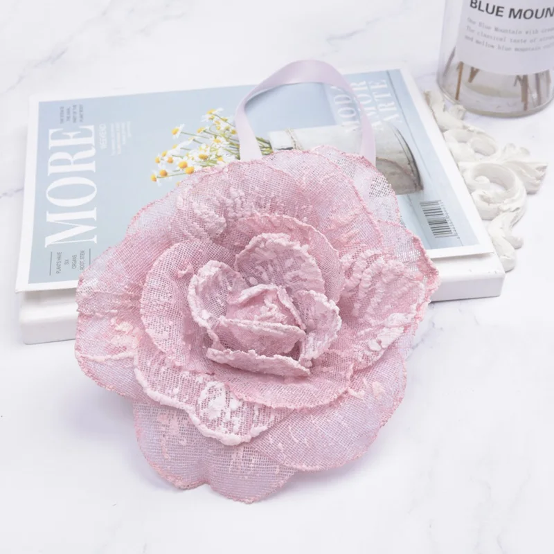 1pc Flower Curtains Tieback Magnet Curtains Buckle Magnetic Curtain Holder Curtain Strap AccessoriesNew Qgnv - Цвет: P