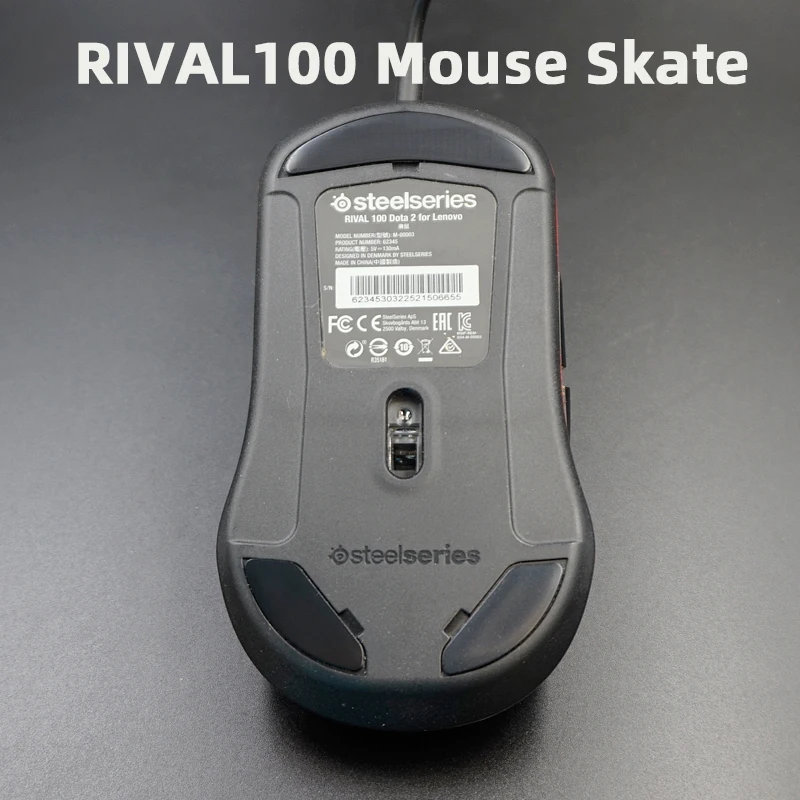 1PCS 3M 마우스 스케이트 마우스 피트 Steelseries RIVAL100 110 RIVAL95 원래 마우스 교체 마우스 글라이드 1.2mm 두께