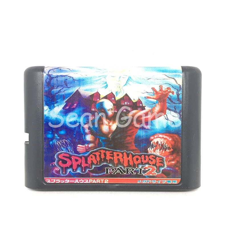 16 бит sega MD игровой разбрызгиватель дом часть 2 для sega Megadrive Genesis видеоигровая консоль картридж