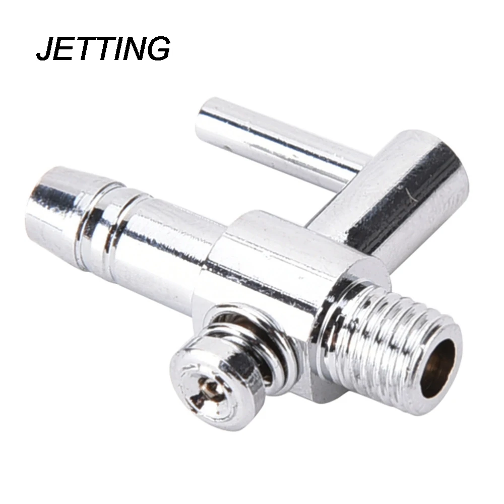 JETTING Hot 1PC Thread Stainless Steel Aquarium Air Flow Distributor Lever Control Valve