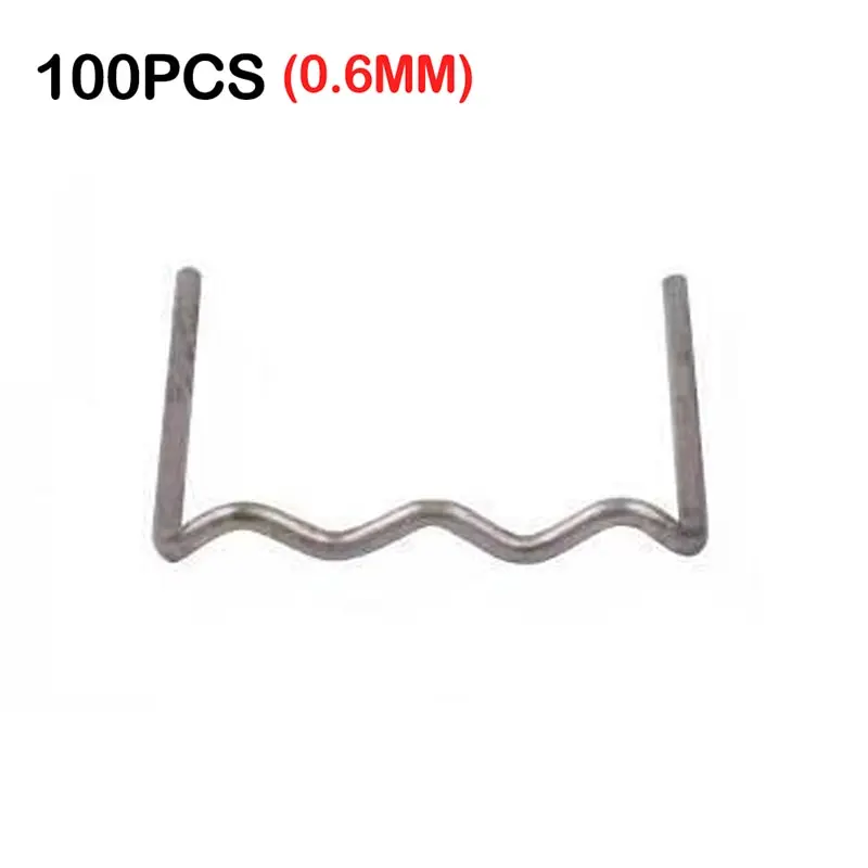 500Pcs/Set Hot Stapler Staples For Plastic Welder Repair Hot Welding Machine Welding Bumper Car Repair Tool S Wave Staples inverter arc welder Welding Equipment