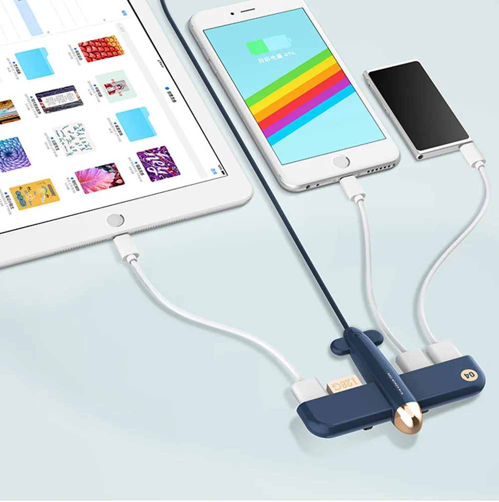 OMESHIN креативный маленький самолет Hi-speed 4 порта USB 3,0 мультихаб разветвитель расширения для настольного ПК ноутбука адаптация высокая скорость 5 г/локон