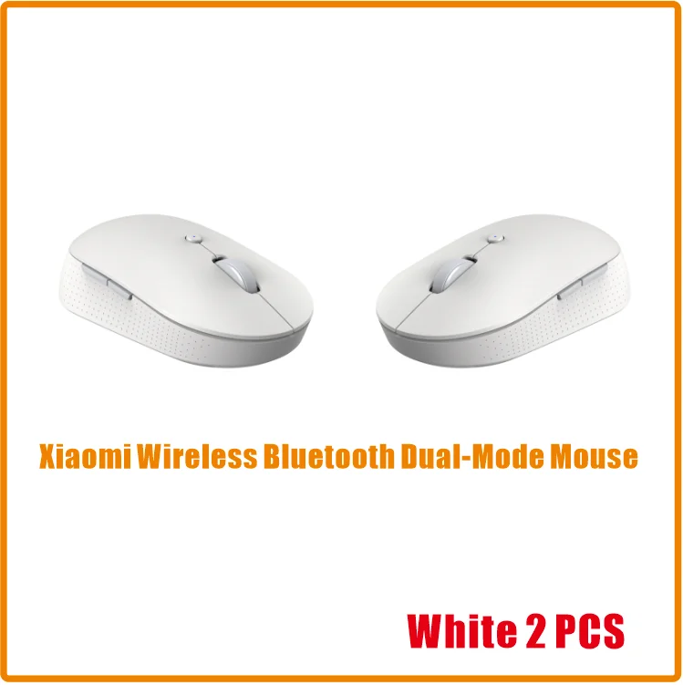 small computer mouse Xiaomi Mi Wireless Bluetooth Dual-Mode Mouse Silent Ergonomic Bluetooth USB Side Buttons Protable Mini Wireless Mice For Laptop desktop mouse Mice