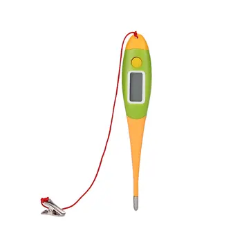 

Digital Thermometer For Pet Dog Puppy Cats Pigs Rabbits Clip Flexible Head