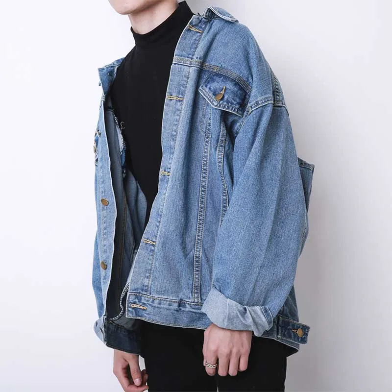 Mens Jackets Winter Fleece Keep Warm Men Denim Jacket 2021 Arrivlas Korean  Street Casual Loose Fat Jean Classic Blue Coats From Insightlook, $33.85