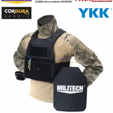 MILITECH TW FCSK 2,0 черный Расширенный Slickster CQC Ferro пластина Перевозчик военный боевой штурмовой тактический жилет бронежилет