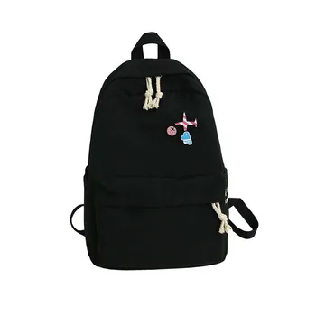 

New waterproof nylon women backpack Japan style Multi Pocket Backpacks For School bag Teenage Girls Daypacks Large Capacity bag