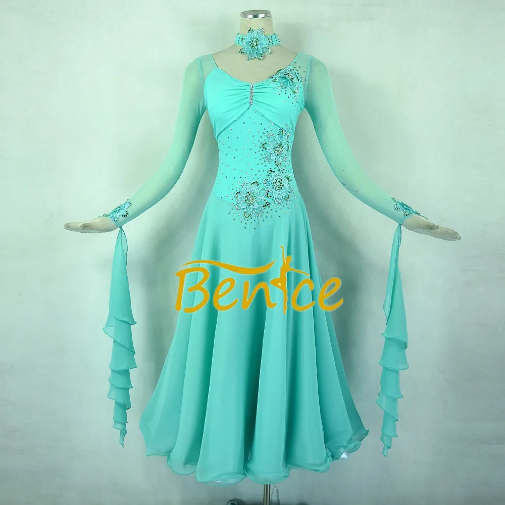 Ballroom Dance Competition Dresses Women/Ballroom Dresses/Ballroom Waltz Dresses/Ballroom Dancing/Waltz Dress