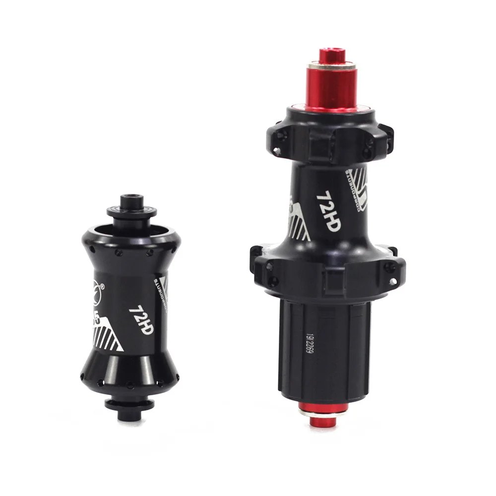 set 74mm 130mm Silverock CNC втулки горного велосипеда 74 мм 130 мм прямой Тяговый QR быстросъемный велосипедный подшипник ступицы обода тормоза Шум звук - Цвет: set 74mm 130mm