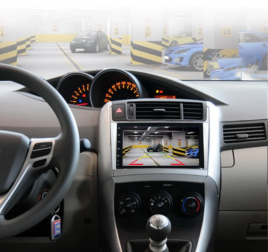 Excellent Android 8.0 ROM32GB Car Radio GPS Navigation Central Multimedia for Toyota Verso EZ 2007-2016 Phonebook Bluetooth Handsfree 9