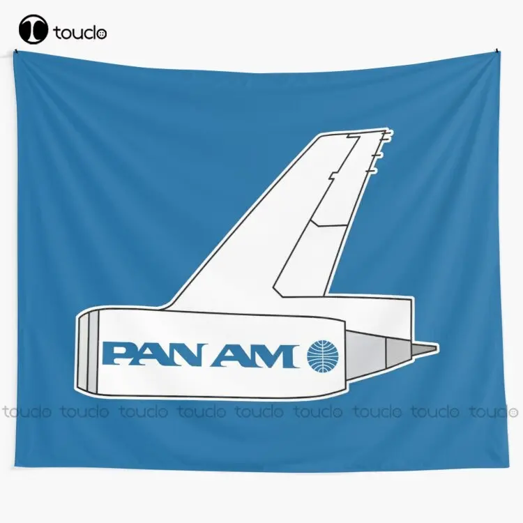 

Гобелен Pan Am Tail, гобелен с принтом, настенный гобелен для гостиной, спальни, домашний декор, художественное украшение для дома