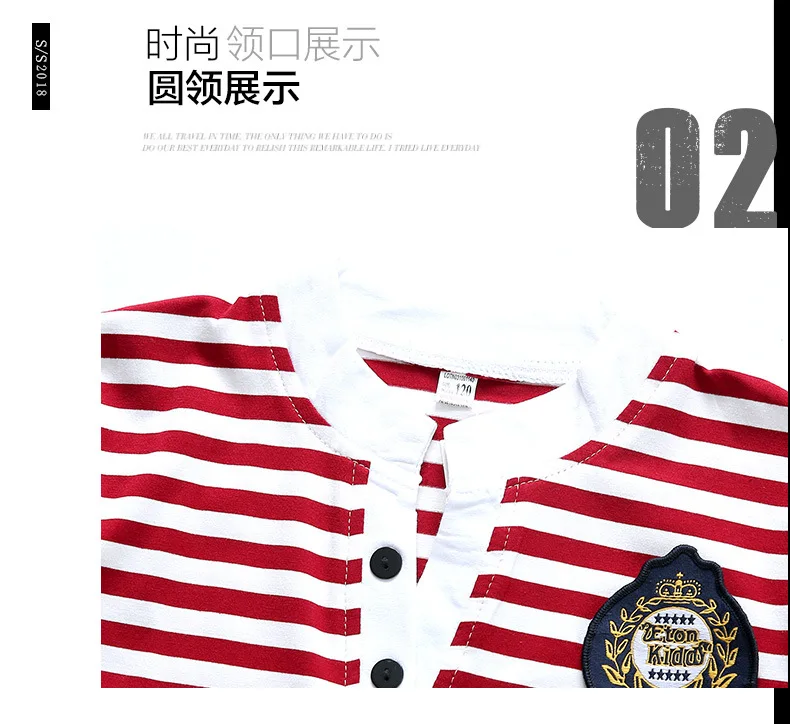 Детская одежда; коллекция года; сезон лето; стиль; для мужчин и женщин; Детская школьная форма в полоску; комплект в Корейском стиле для детей среднего и большого размера