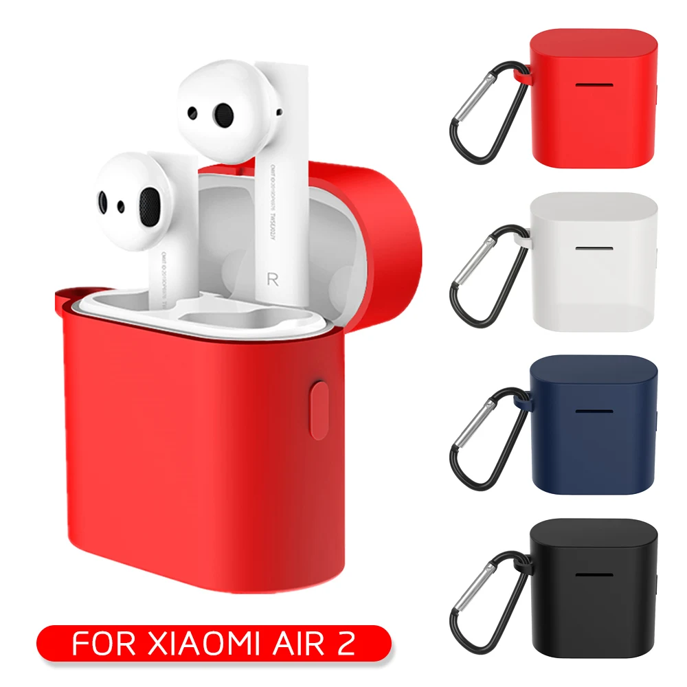 1 шт. силиконовый чехол для наушников противоударный защитный Xiaomi Mi Air 2