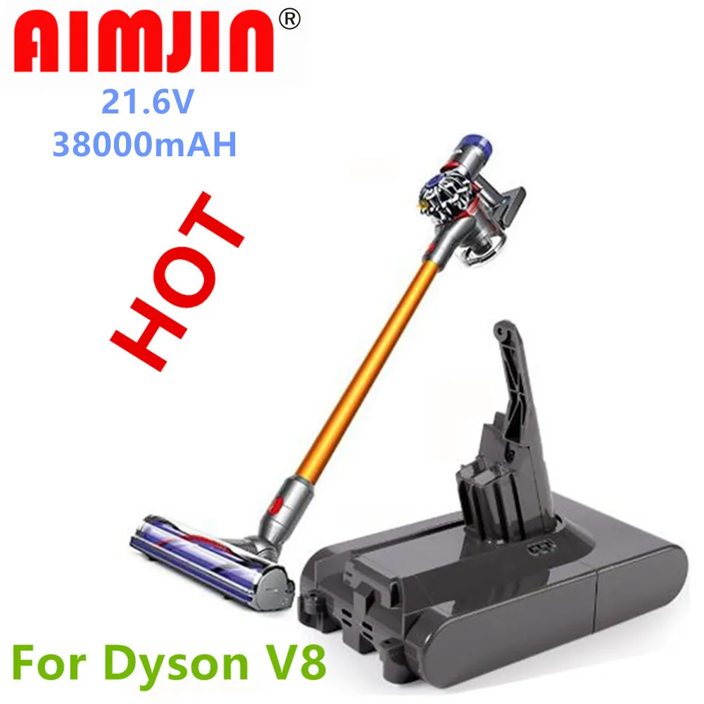 1/2 шт. литий ионные батареи Dyson Dc62 38 Ач 21 6 в для пылесосов V8 DC58 DC59 DC61 DC62 DC74 SV07 SV03