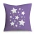 Purple pattern Decorative Cushion Cover Floral Pillow Case For Car Sofa Decor Pillowcase Home Pillows 45 x 45cm 17