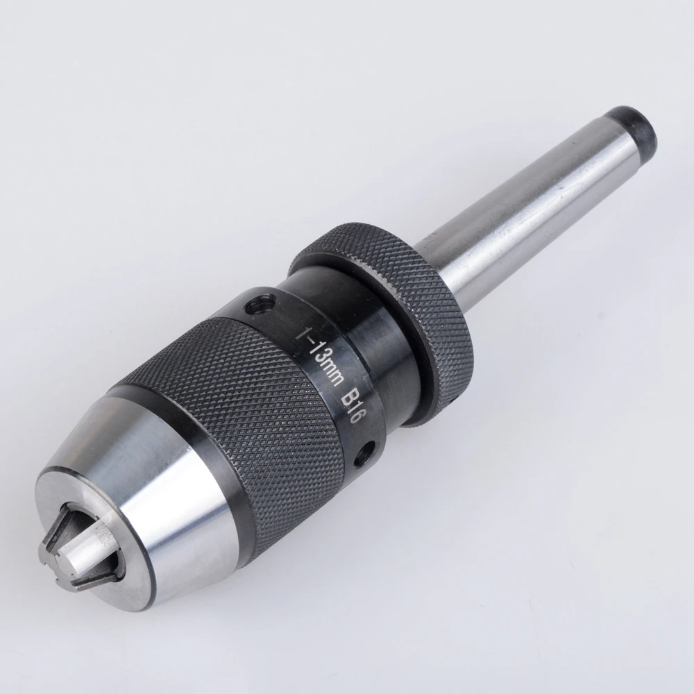

New MT2-B16 Post +1-13mm B16 Light-duty Self-tightening Drill Chuck + Shank Kit