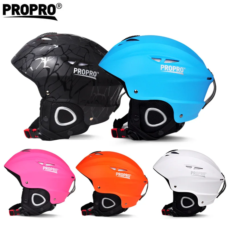 Шлем для катания на беговых лыжах для взрослых, лыжный шлем для сноубординга, катания на коньках, ультралегкий ABS+ EPS, спортивный шлем для скейтборда на открытом воздухе propro