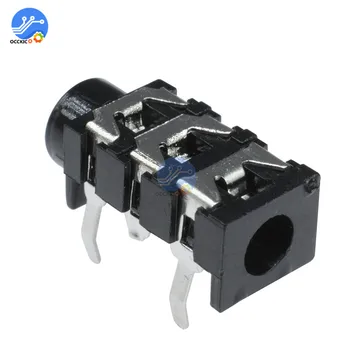 

10Pcs 3.5mm 5Pin Stereo Headphone Audio Jack Earphone Socket