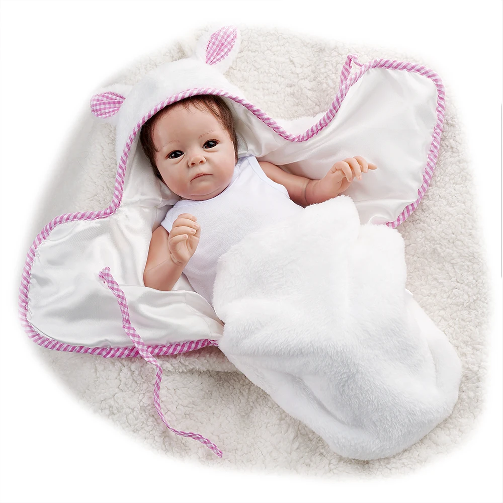 18 Polegada tink bebe reborn boneca do bebê vivo bonecas macias vinil criança brinquedo realista surpresa presente brinquedos para crianças da menina кка а