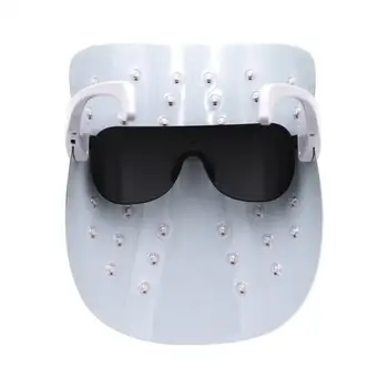 

Led Facial Mask Light Facial Mask Light Therapy Mask 32 Lamp Beads 3 Colors Electric Pretty Rejuvenation Whitening
