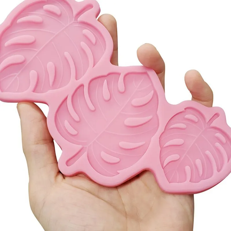 Leaf Leaves Jungle Biscuit Cookie Cutter Fondant Cake Decorating Mold Tools 4pcs 