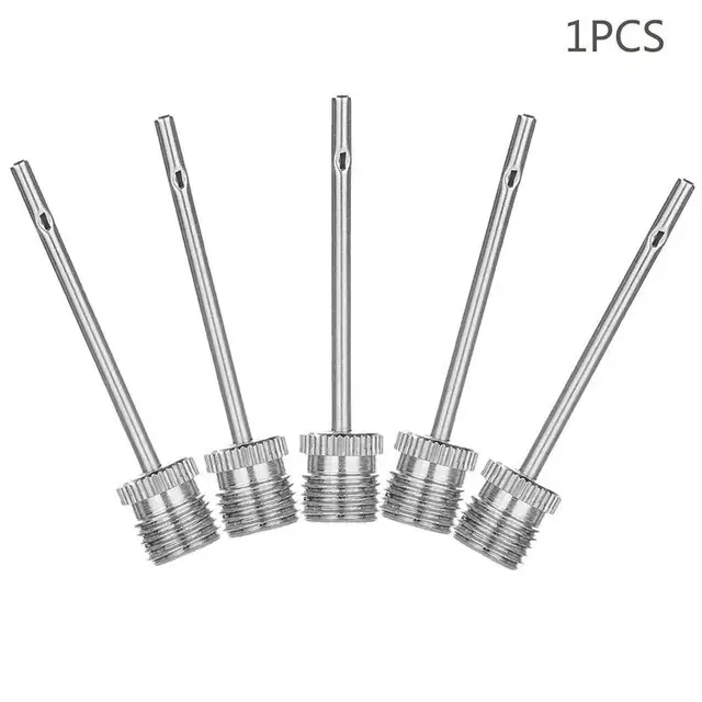 50 Aghi Per Pompa Palle Sportive - Acciaio Inox, Con 2 Sacchetti Rete, Per Calcio, Basket, Pallavolo