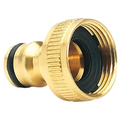 Connecteur de robinet de jardin en laiton, 3/4 pouces, adaptateur rapide pour tuyau d'arrosage, accessoires à utiliser avec une femme, haute qualité 