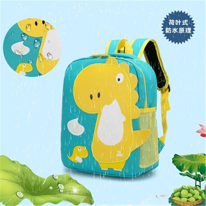 3-6 years Toddler Backpack School Bags for Kids Boys Girls Cute Cartoon Dinosaur kindergarten Baby Waterproof Child Backpack