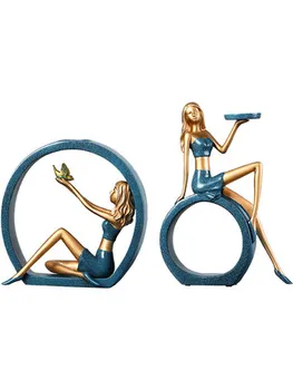 

European Style Character Candlestick Modern Creative Candlestick Candlelight Dinner Candlestick Home Decoration DD60ZT