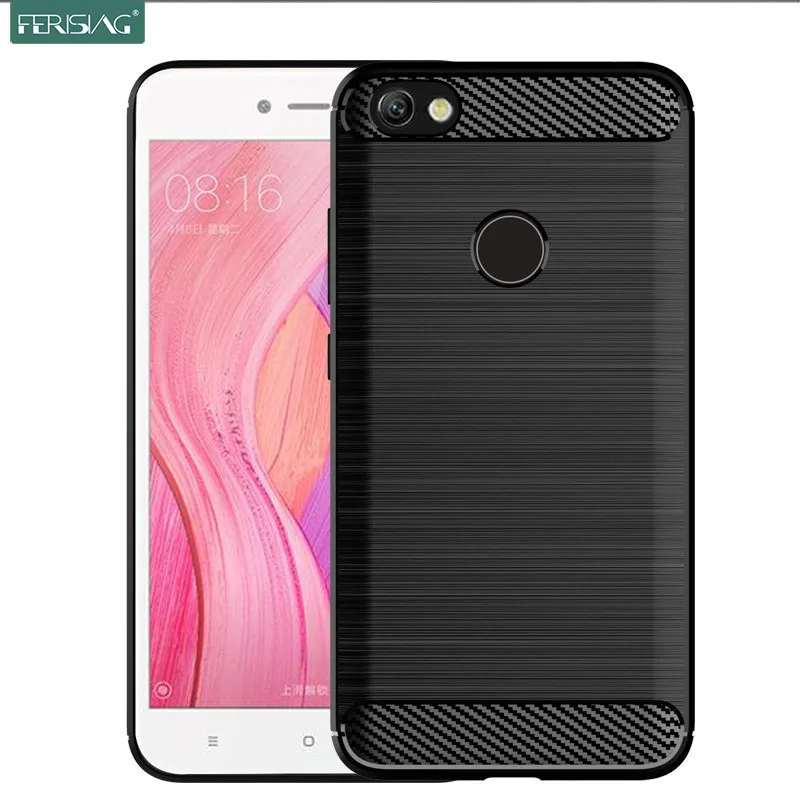 Чехол для Redmi Note 5A чехол Xiaomi Pro Prime бампер из ТПУ противоударный карбоновый 16 ГБ 32