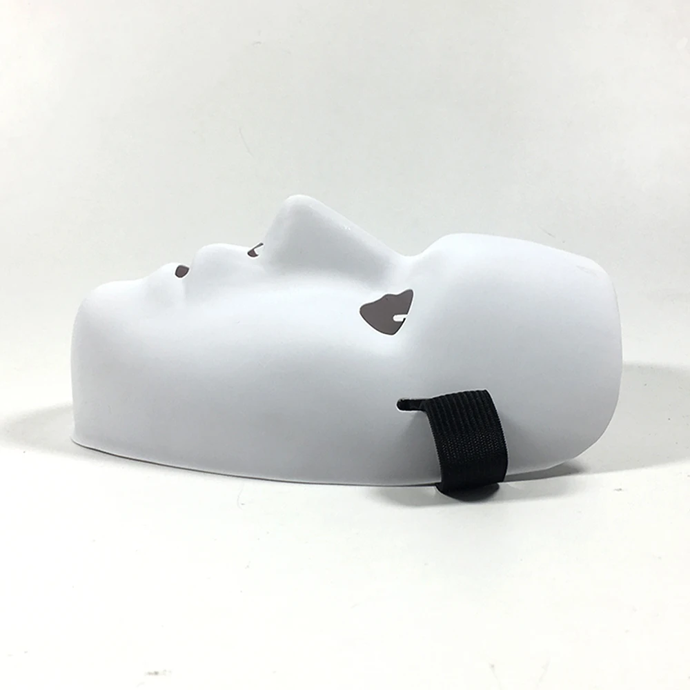 可调白色鬼步舞面具-4