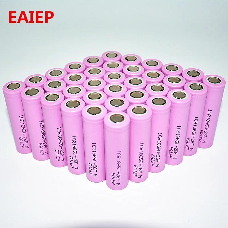 Аккумулятор EAIEP ICR18650 26F li ion 3 7 В 2600 мАч 18650 В|li-ion battery|battery wholesalebattery battery |