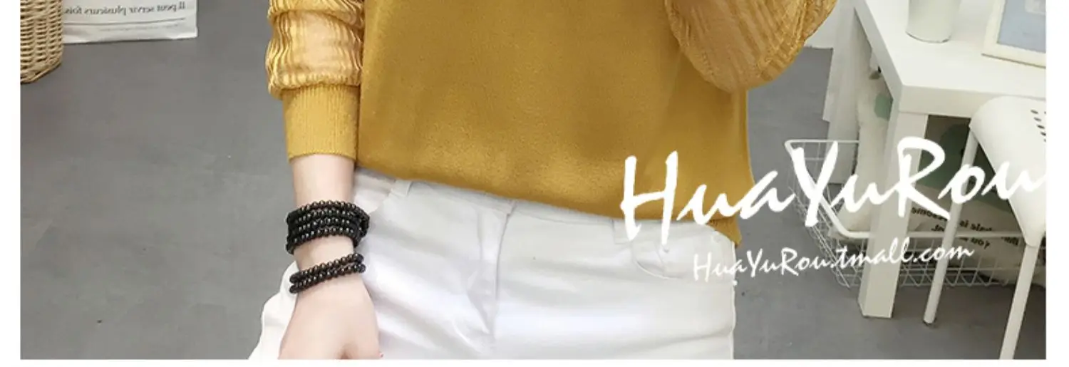 OHCLOTHING, новинка, кружевной свитер, Женская Нижняя блуза с длинным рукавом, свободная Весенняя НОВАЯ тонкая трикотажная блузка, трендовая блузка