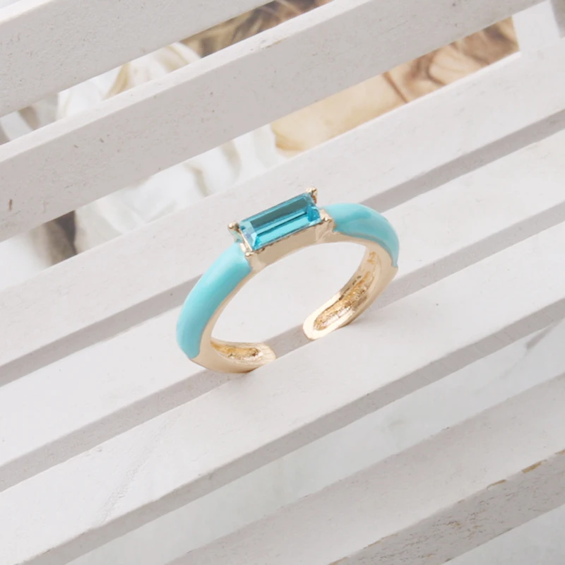 NeeFuWoFu Y2K Candy Rings Glass Multicolor 34 Colors Simple Style Ring Adjustable Paved With Shiny Stone Fashion Wed Engage Ring wedding rings,signet ring,round rings,cross rings,silver ring,womens ring,fidget rings,couple rings,cubic zircon ring,turkish rings,finger rings,jewelry rings,ring jewelry,anime rings,moissanite ring,survival ring
