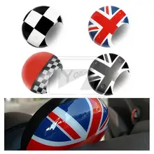 Para mini cooper r55 r56 tacômetro escudo adesivo jcw união jack r57 r58 r60 r61 verificador cinza jack abs plástico