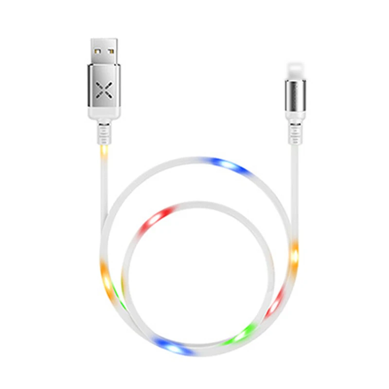 FFYY-Flash Lighting кабель для передачи данных для 8/X/Xs/X Max - Цвет: White