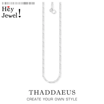 

Charm Necklace Link Chain,2020 Winter New Fashion Jewelry Creative Idea Europe 925 Sterling Silver Bijoux Gift For Women Men